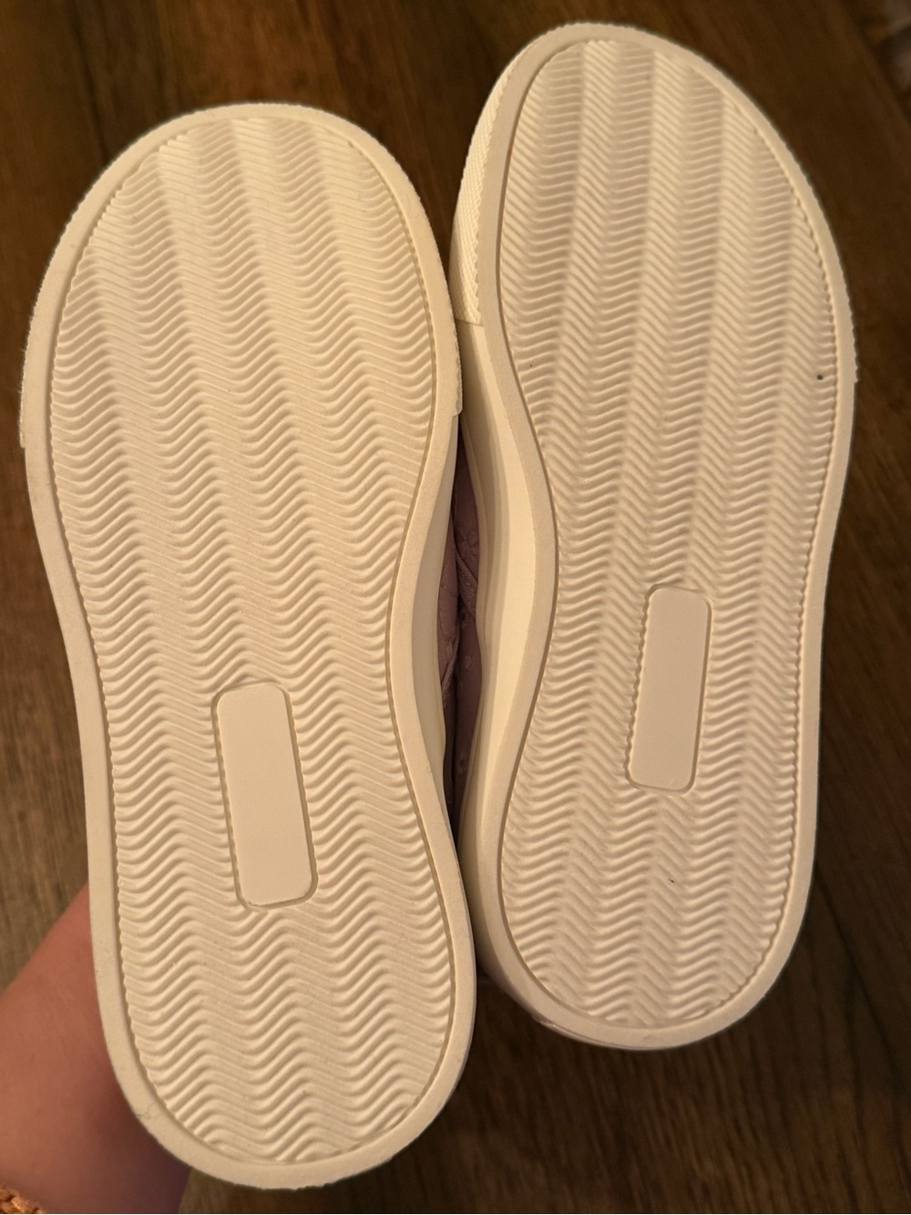 Sonoma Little Girls Size 13 Kids Slip-On Sneakers in Lavender - Picture 7 of 7